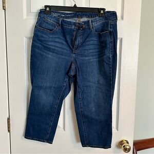 Talbots Straight Crop Jeans